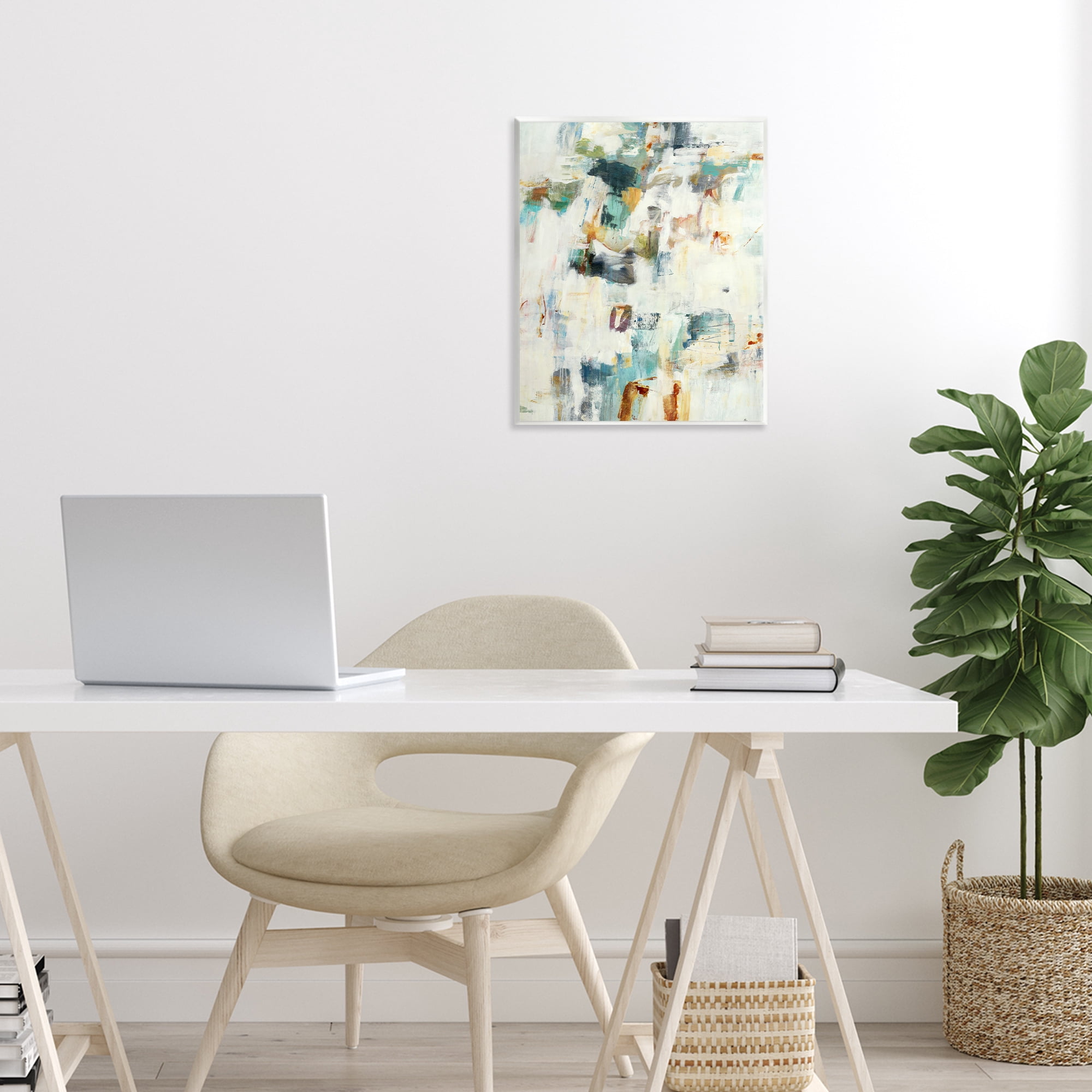 Stupell Industries Expressive Chaos Layers Wall Plaque Art, design by Lisa Ridgers