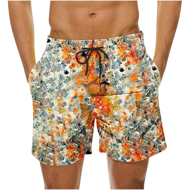 Puntoco Pantalones Cortos Cargo Casuales Para Hombre, Color Sólido, Con Cordón, Cintura Elástica, Pantalones Deportivos Con Bolsillos