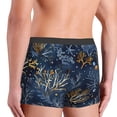 thumbnail image 4 of KLL Mystical Underwater Coral Scene Men's Cotton Boxer Briefs Underwear-Large, 4 of 7