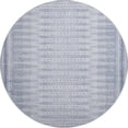 thumbnail image 2 of Addison Rugs Mayfield Premium Machine Washable Transitional Border Blue Round Rug, 8' x 8', 2 of 6