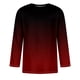 thumbnail image 3 of Men'S Round Neck Three-Quarters Sleeve Top Casual Fashion T-Shirt 2XL, 3 of 4