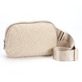 thumbnail image 4 of Bolso De Pecho Bolso Riñonera de felpa Riñonera informal Riñonera Unisex Multibolsillos para deportes al aire libre, 4 of 9