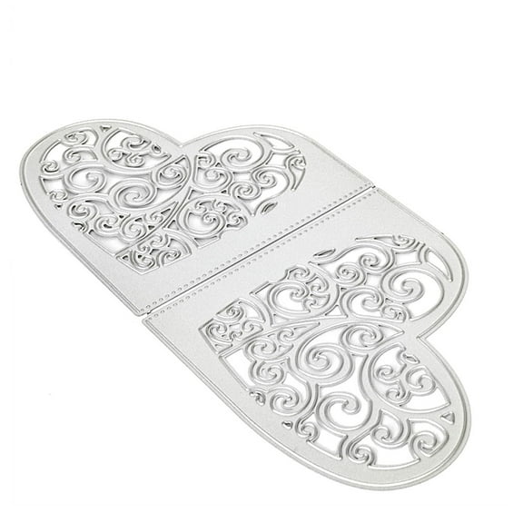 Wedding Heart Metal Cutting Dies Stencil DIY Scrapbooking Album Stamp Paper Card Embossing Craft