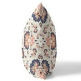 thumbnail image 3 of Loyalty and Love Indoor/Outdoor Pillow with Removable Cover in Off-White Blue 18x18, 3 of 5