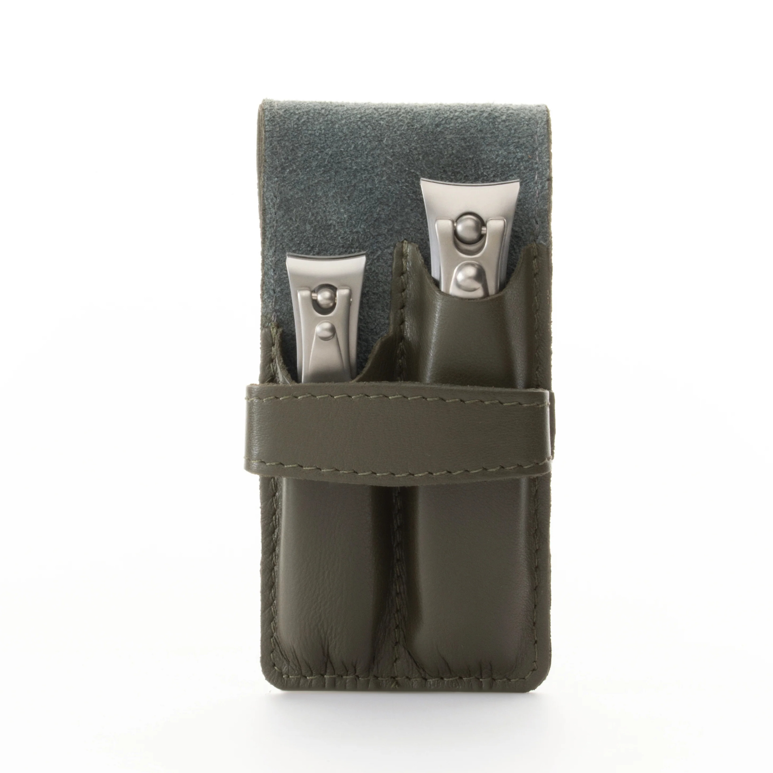 GERMANIKURE Large toenail clipper with leather case – Zamberg Com