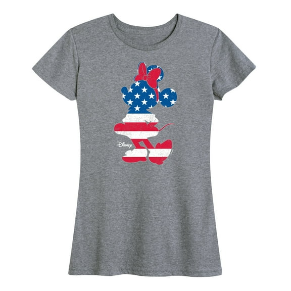 Disney - Americana - Minnie Americana Fill - Women's Short Sleeve Graphic T-Shirt