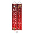 thumbnail image 1 of Pareado de Navidad Fiesta de porche de Navidad Decoraciones de pancartas navideñas Pareado de Navidad-30 * 180 cm, 1 of 2