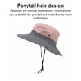 thumbnail image 4 of Sonducket Sombreros para el sol, sombreros protectores solares, accesorios de ropa, gorras de cubo transpirables, sombreros de senderismo, sombrero de Sombreros Rosa mixto/Adulto Sonducket AP009503-07B, 4 of 6