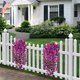 thumbnail image 3 of Flores colgantes artificiales Hrobek Morning Glory Eucalyptus x2, 3 of 7