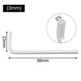 thumbnail image 1 of BTOER L Shape Square Head Wrench Square Key 4 Point Wrench Screwdriver Set 3-10mm Tightening Square Screws Hand Repair Tool Accessory, 1 of 9