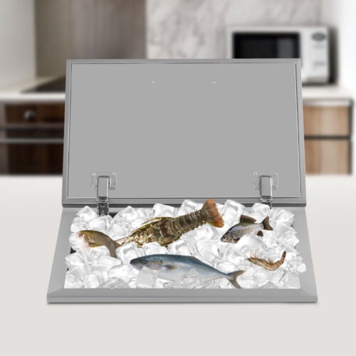 20''x14''x13'' Drop In Ice Chest Outdoor Stainless Steel Beer Beverage Cooler