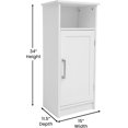 Vigo Bathroom Storage Organizer with Adjustable Shelf