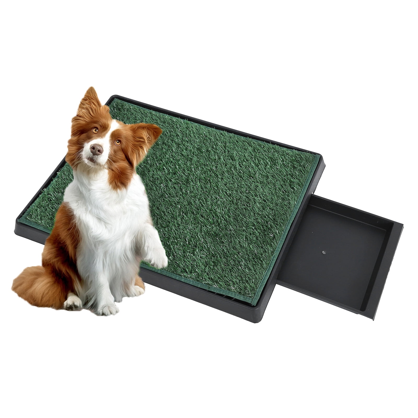 Pet Potty Trainer Grass Mat Dog Puppy Training Pee Patch Pad Indoor Toilet 20''X25''