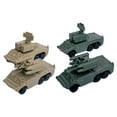 thumbnail image 1 of Camión de juguete a escala 1/144, 4 piezas, modelo de construcción, rompecabezas, camiones lanzadores para adultos, regalo de fiesta, juguete, 1 of 8