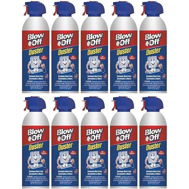 Blow Off Duster Bundle (10oz, 10-Pack) (10 Items) - Walmart.com