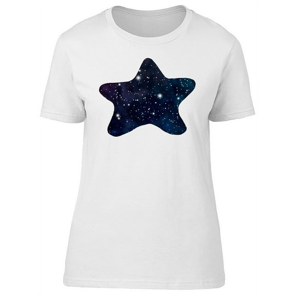 Night Sky Star T-Shirt Women -Image by Shutterstock, Female x-Large