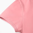 thumbnail image 3 of YDFCWXW Girls Tops Dressy Casual Summer 2026 Short Sleeve Blouses Crew Neck Pleated Basic T Shirts Spring Clothes (Pink, 14-15 Years), 3 of 5