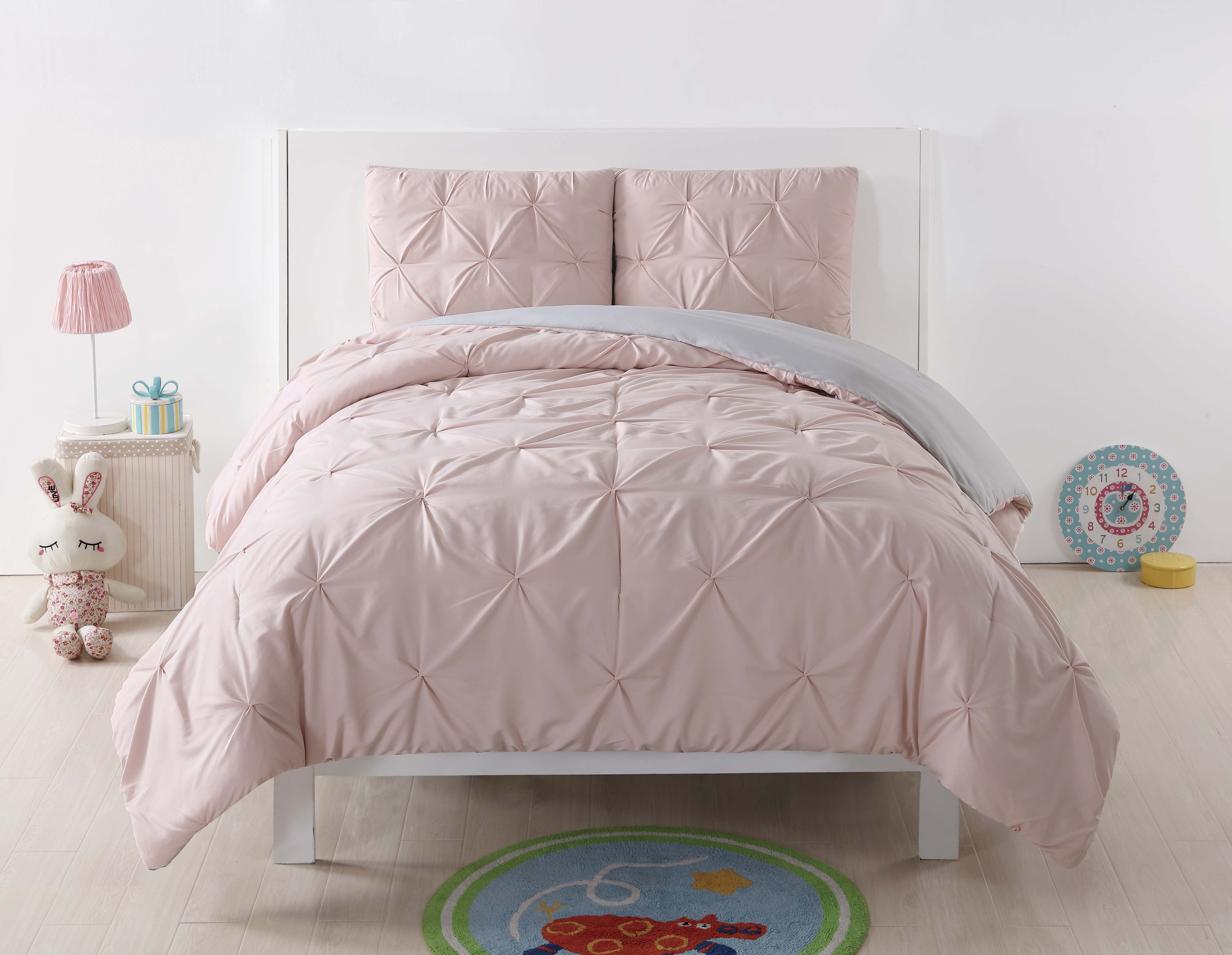 My World Pleated Duvet Set Multiple Colors Walmart Com