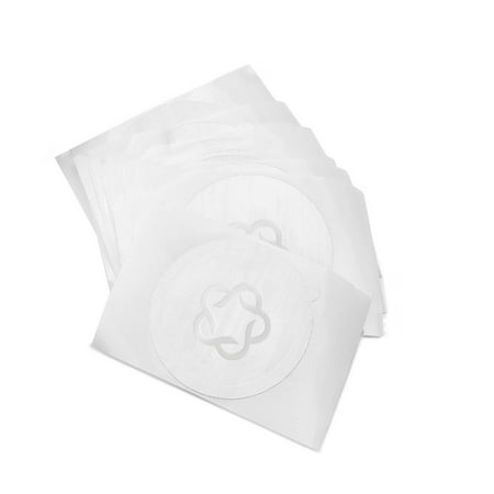 

CDJLY Capsule Cups Foils Lids Set Reusable Capsule Cup Seals Film for Nespresso Vertuo