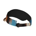 thumbnail image 2 of Fotbe Playful Smile Cute Dog Visera Deportiva con Diseño, Gorra Abierta Ajustable de Algodón para Mujer y Hombre, 2 of 7