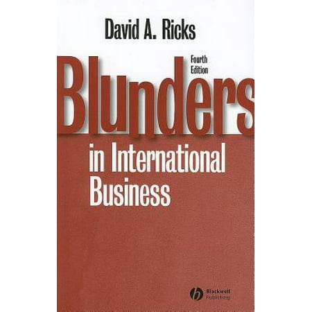 Blunders In International Business Walmart Com