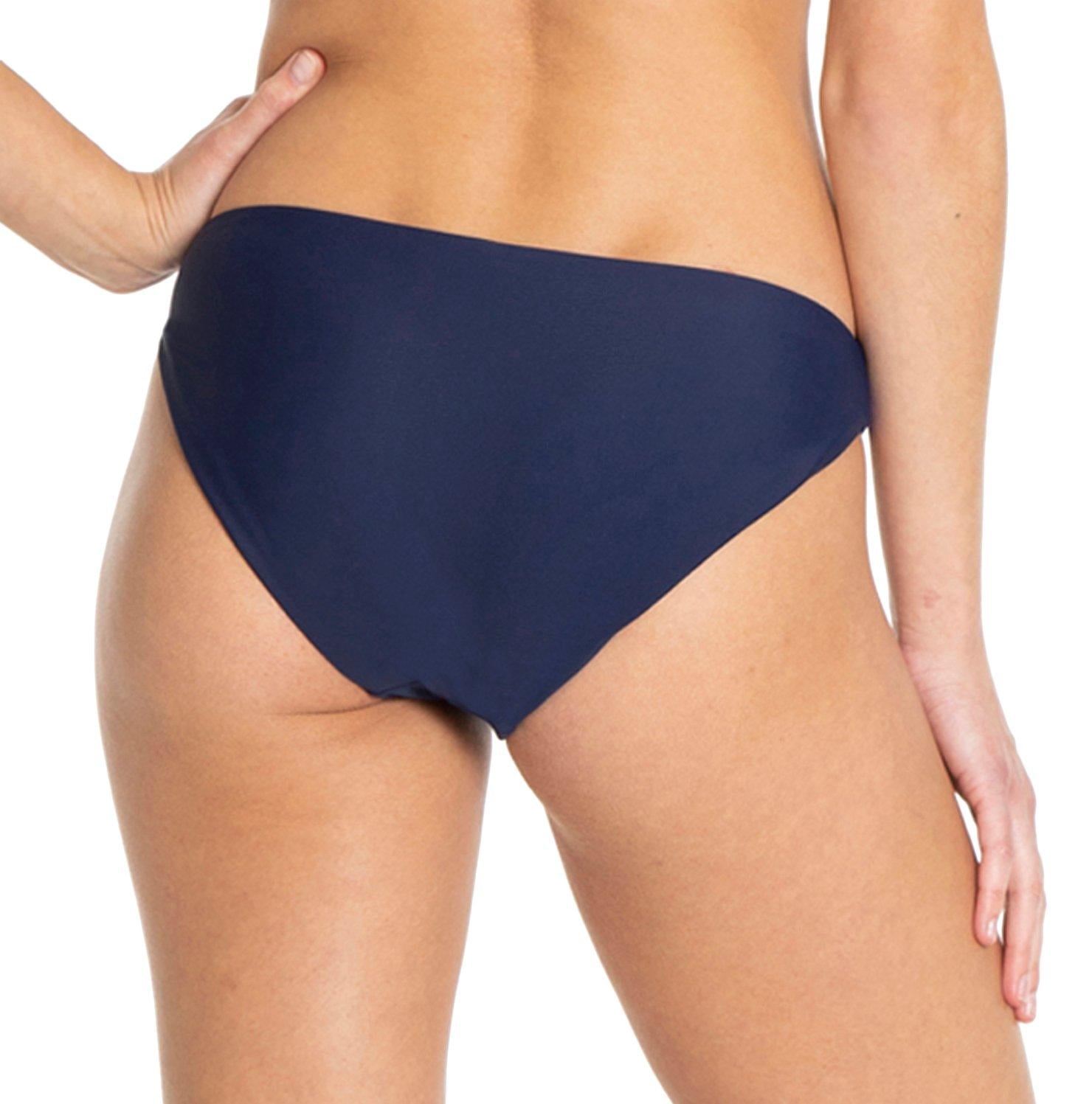 Cyn & Luca Juniors Brianna Colorblocked Scoop Swimsuit Bottoms