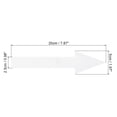 thumbnail image 2 of Unique Bargains 8'x2' Arrow Sticker PVC Adhesive Large Arrow Sign White 15 Pack, 2 of 6