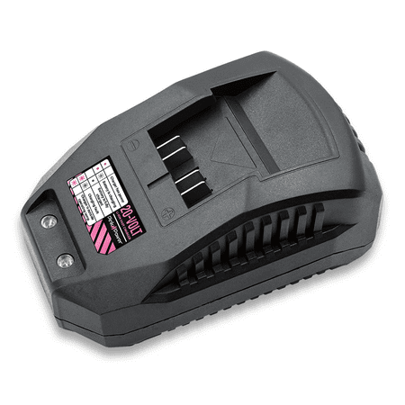 

Pink Power PP205 20V Lithium Ion Charger for PP202 Battery - Works with PP203 Pink Drill Kit PP201 Cordless Stick Vacuum Cleaner and PP204 Cordless Electric Detail Sander