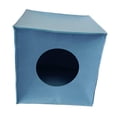 thumbnail image 2 of Casa para gatos Yinane Cueva de fieltro Resistente a los arañazos Azul, 2 of 8