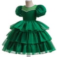 thumbnail image 2 of Flower Girl Dress Tulle Princess Christmas Party Wedding Pageant Bridesmaid Costume, 2 of 6