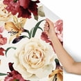 thumbnail image 4 of MuralsPrint Harvis Peonies Removable Wallpaper - 10'ft H x 24''inch W, 4 of 4