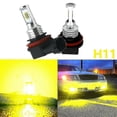 thumbnail image 1 of H11 H8 H16 80w 4000lm 3000k Yellow Tech Led Fog Lights Bulbs Kit, 1 of 4