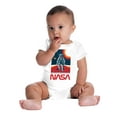 thumbnail image 6 of NASA Landed on the Moon Astronaut Romper Boys or Girls Infant Baby Brisco Brands 18M, 6 of 7