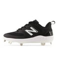 thumbnail image 3 of New Balance Women's Fresh Foam X Velo V3 Low Metal Fastpitch Softball Cleats Black/White Medium 10.5, 3 of 5