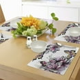 thumbnail image 4 of Ambesonne Floral Place Mats Set of 4, Blooms Botany Colorful, Standard Size, Multicolor, 4 of 6