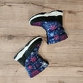 thumbnail image 5 of Toddler Girls' ICY Waterproof Warm Insulated Winter Rain Snow Boots, Navy Blue, 2, 5 of 5
