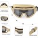 thumbnail image 4 of Gafas de seguridad Gafas antivaho Gafas de caza Gafas de ciclismo para exteriores, 4 of 5
