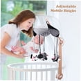 thumbnail image 2 of Soporte móvil Soporte móvil para cuna de bebé eccomum Soporte de madera para cuna de bebé Soporte giratorio de 360 ° con altura ajustable Fácil instalación Kisdream Soporte móvil, 2 of 7