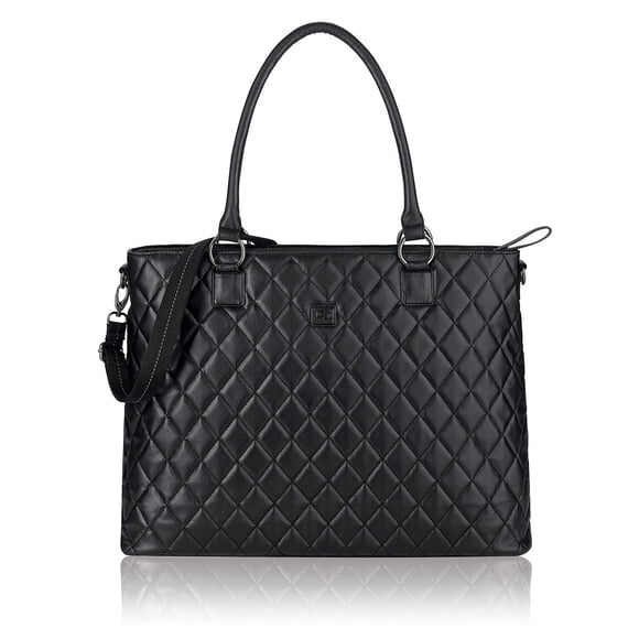 Solo Waldorf Sac pour Ordinateur Portable 15,6 Pouces, Noir