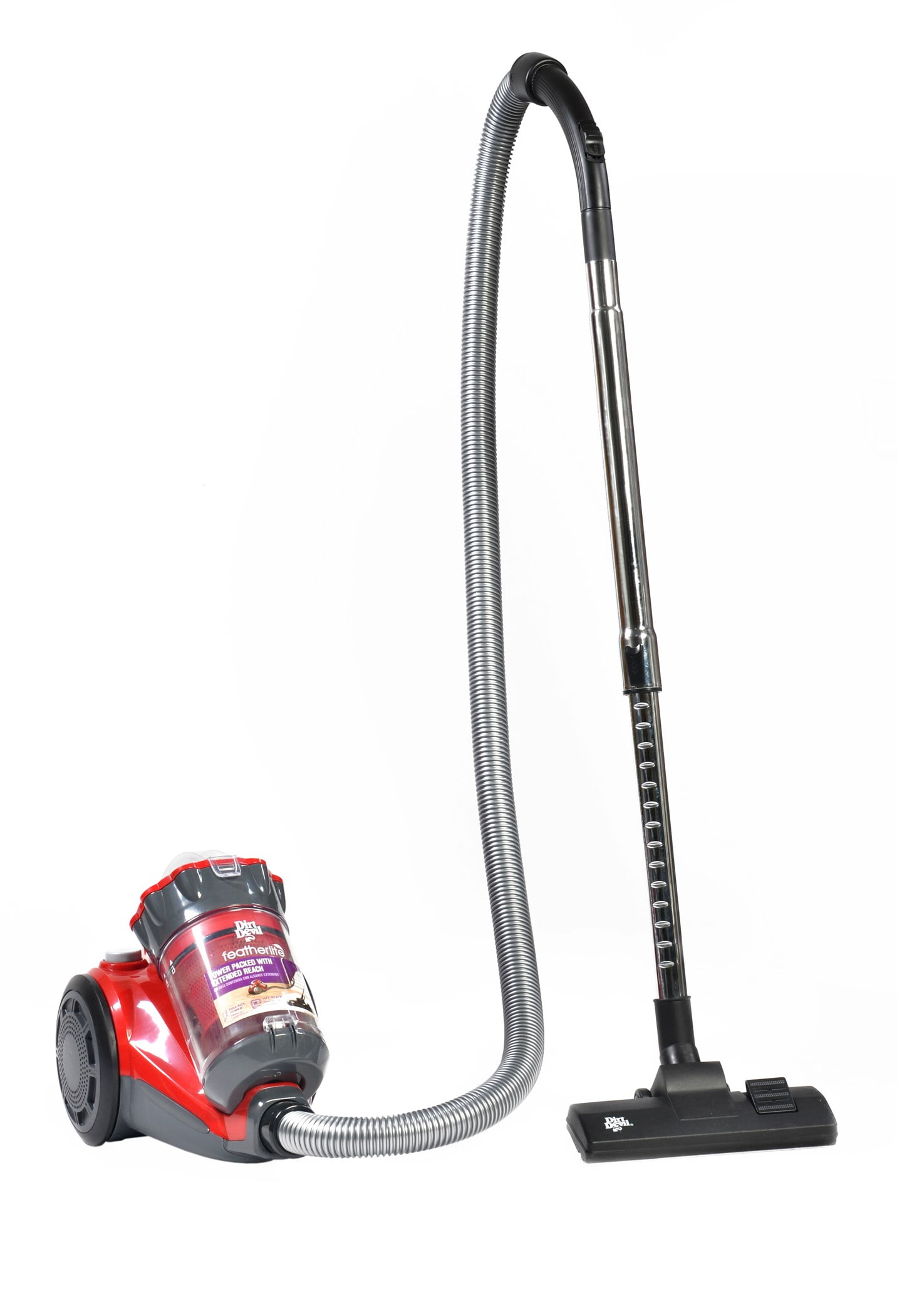 Dirt Devil Feather Lite Lightweight Cyclonic Canister Vacuum, 1.0 CT