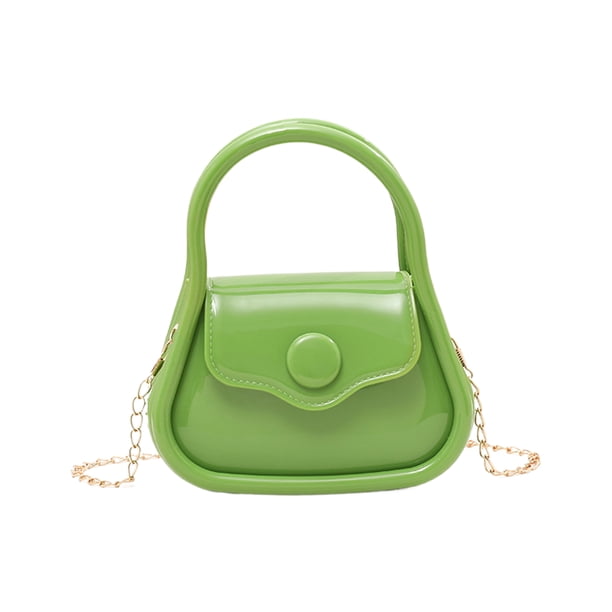 Bolso de mano resistente al agua Sonducket Jelly Bag para mujer verde