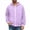 Light Purple, variant on IAJDKMEK Men's Full Zip Solid Hoodie - Long Sleeve Open Front Sweatshirt for Men, Casual Top with Pockets, Comfortable Sweatshirt Jacket