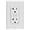White N7899, variant on Leviton Non-Grounding Cord Plug - Single Pack