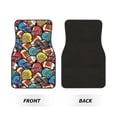 thumbnail image 2 of Balery American Football Pattern 4-Piece Floor Mats, Heavy-Duty Rubber Liners, Anti-Slip Design, All-Season Automotive Protection, Vehicles, Cars, Trucks, and SUVs, 2 of 5