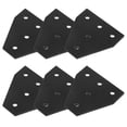 thumbnail image 5 of GOOHOCHY Black Aluminum Angle Connector Plates for 3D Printer Frame Reinforcement and Easy to, 5 of 8