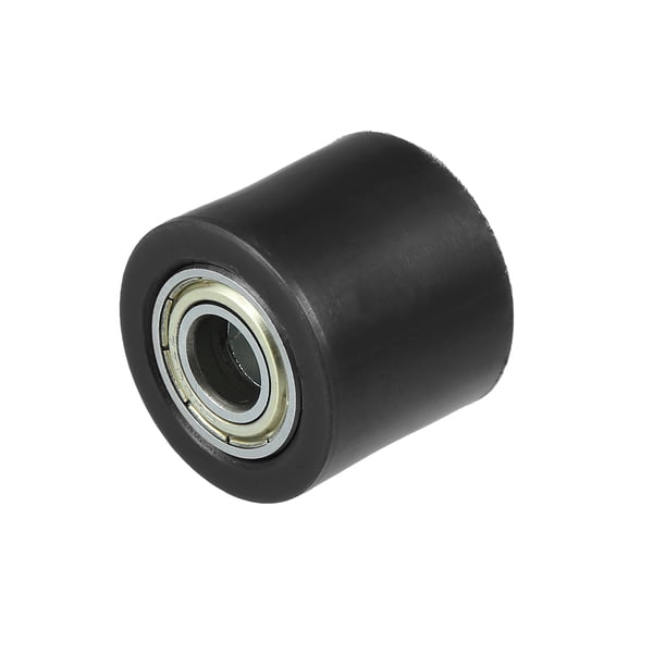 10mm Transmisión Cadena Rodillo Tensor Rueda Guía para Motocicleta Negro