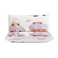 thumbnail image 4 of Fire Engine Car Truck Bedding Sets Twin Duvet Cover 3 Piece Cute Bed Set for Boys Girls Kid, 4 of 6