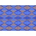 thumbnail image 1 of Ahgly Company Indoor Rectangle Patterned Light Purple Blue Area Rugs, 5' x 8', 1 of 1