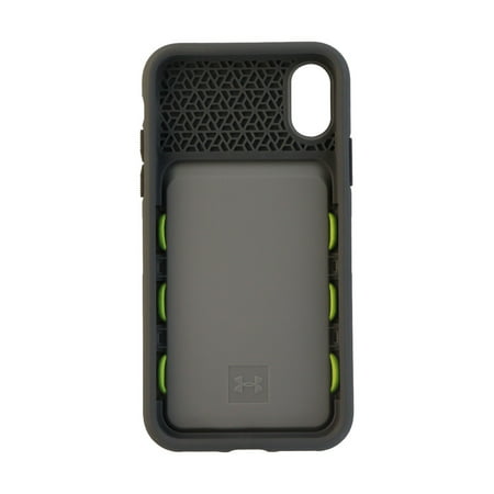 Best Under Armour Arsenal Series Storage Case for Apple iPhone X 10 - Gray / Green deal