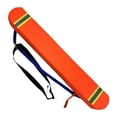 thumbnail image 3 of Lipstore Lifeguard Rescue Tube Lifeguard Float for Diving Water Sports Outdoor Sports Orange, 3 of 8